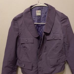 Woman's Red Valentino blazer jacket..good condition, size small, purple color